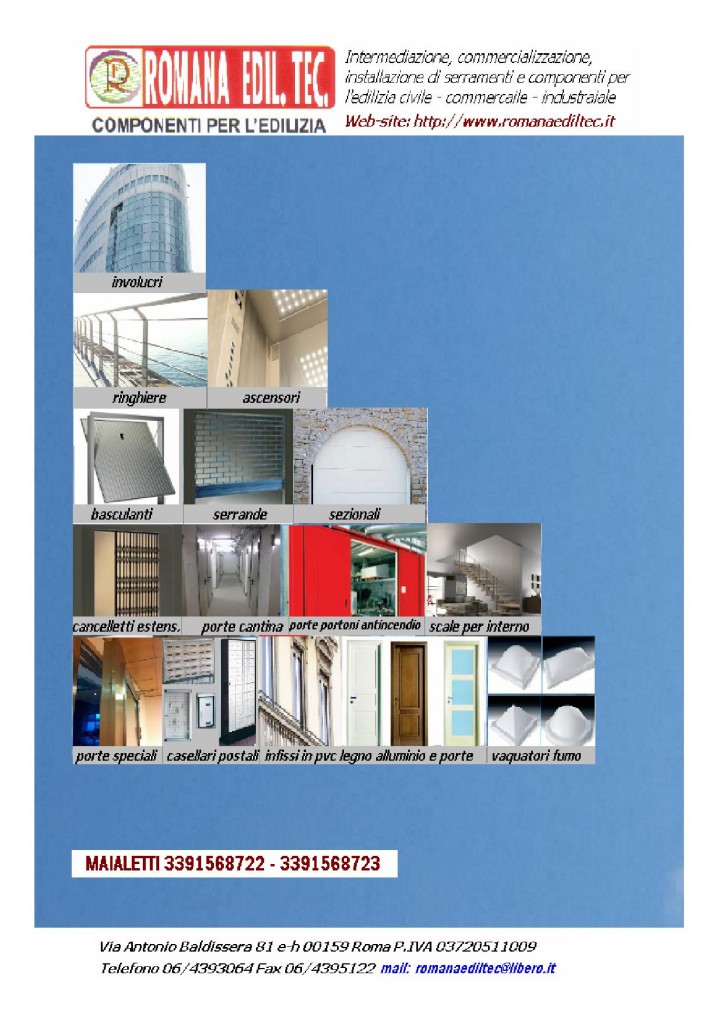 10.1 Catalogo ROMANA EDIL.TEC 2015-001